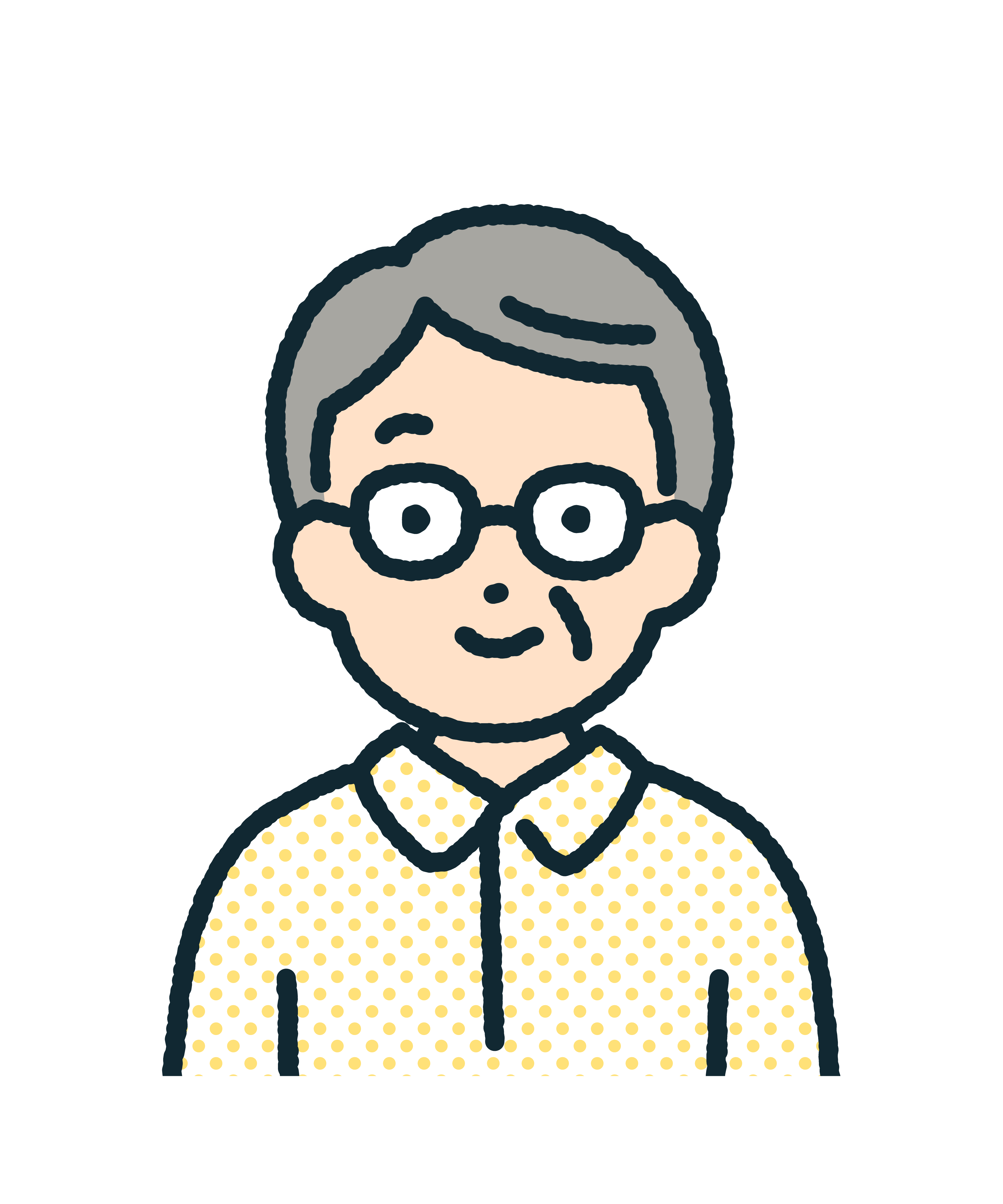 70代のお父さん イラスト